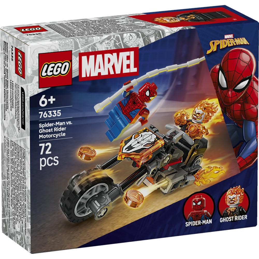 LEGO Marvel Spider-Man and Ghost Rider Battle Set 76335