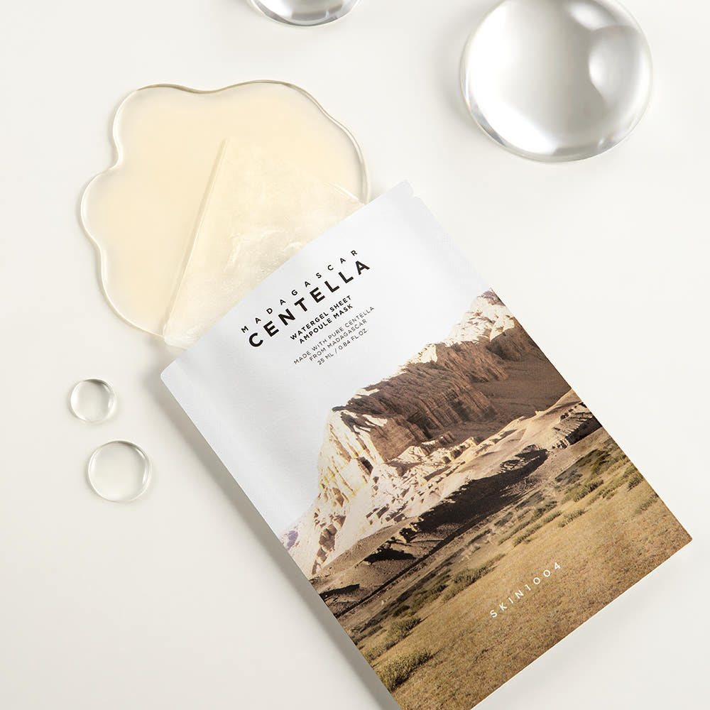 SKIN1004 Madagascar Centella Watergel Sheet Ampoule Mask 5 Sheets Soothing & Hydrating Facial Mask