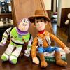 Toy Story Buzz Lightyear Woody Plush Doll With Soft Pp Cotton Filling For Kids Room Decor