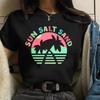 Hawaii The Perfect Wave Womens Tshirt Summer Breathable Casual T Shirt Fashion Soft Tops Hip Hop Oversize Fashion T Shirt Women