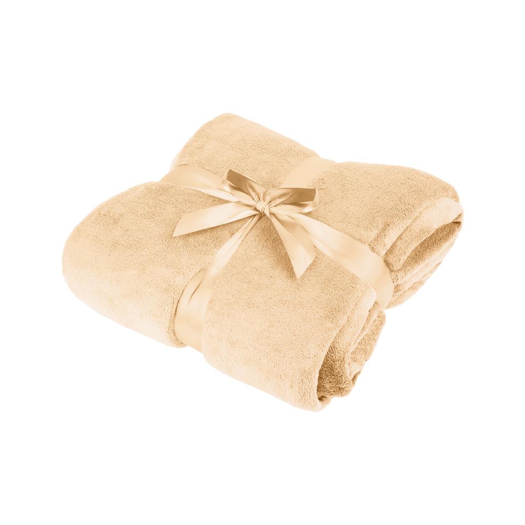 Teesa Fleece Blanket Thick Warm Bedspread 200x220