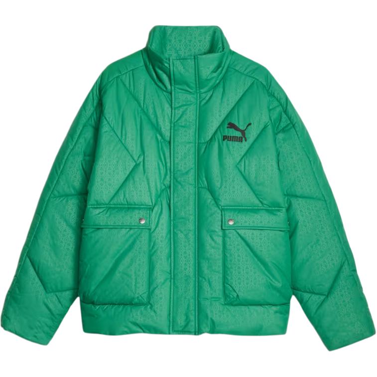 Puma Luxe Sport T7 Fashion Comfortable Versatile Jacket Unisex Jacket Archive-Green 620847-86