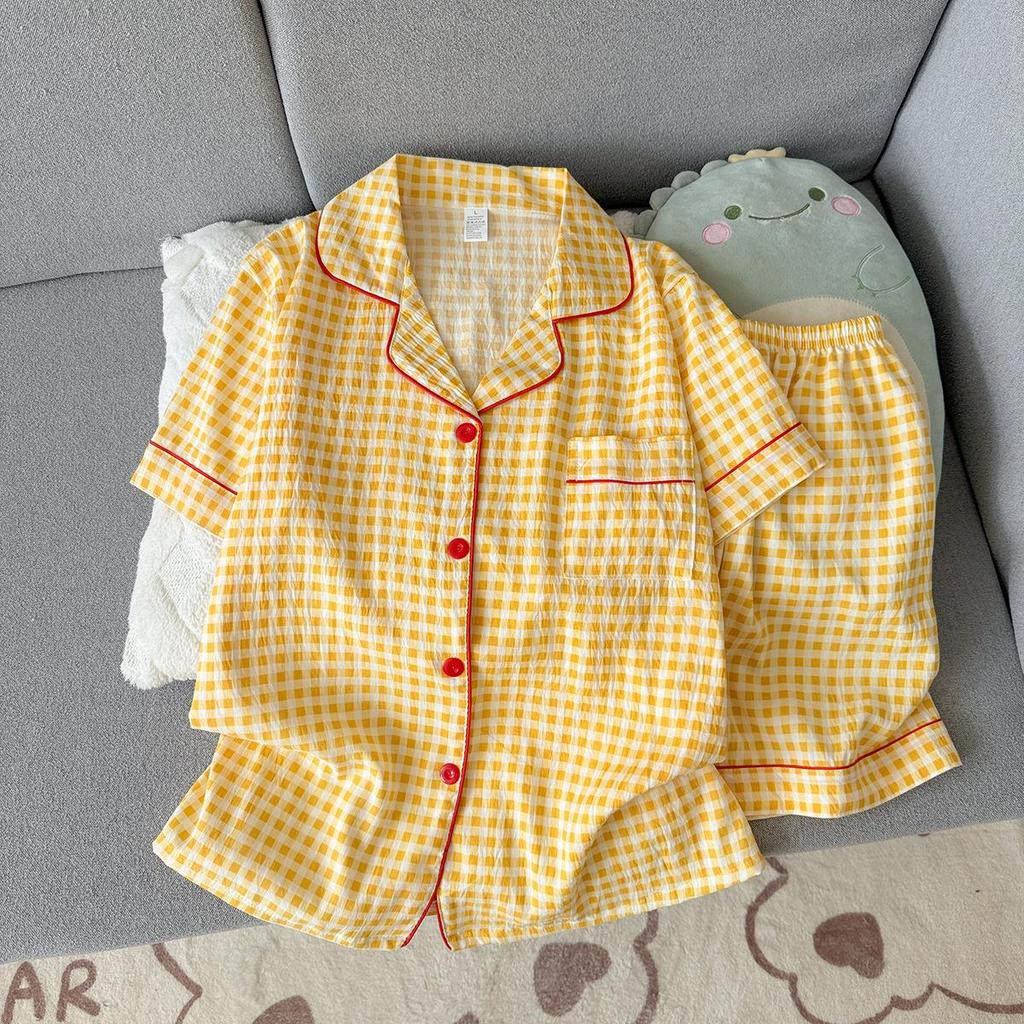 Dolce Pigiama in Cotone Nuvola per Donna - Set Estivo 2026 a Maniche Corte