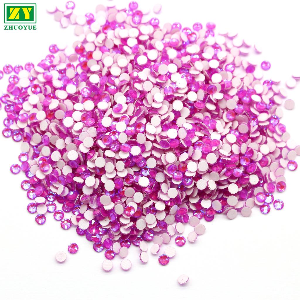 High Quality Hot Fix Shiny Flat Back Rhinestones for Shoe & Clothing Decoration Accessories
