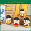 Crayon Shinchan Anime Pvc Model With Zen Style Sakyamuni Design Gift For