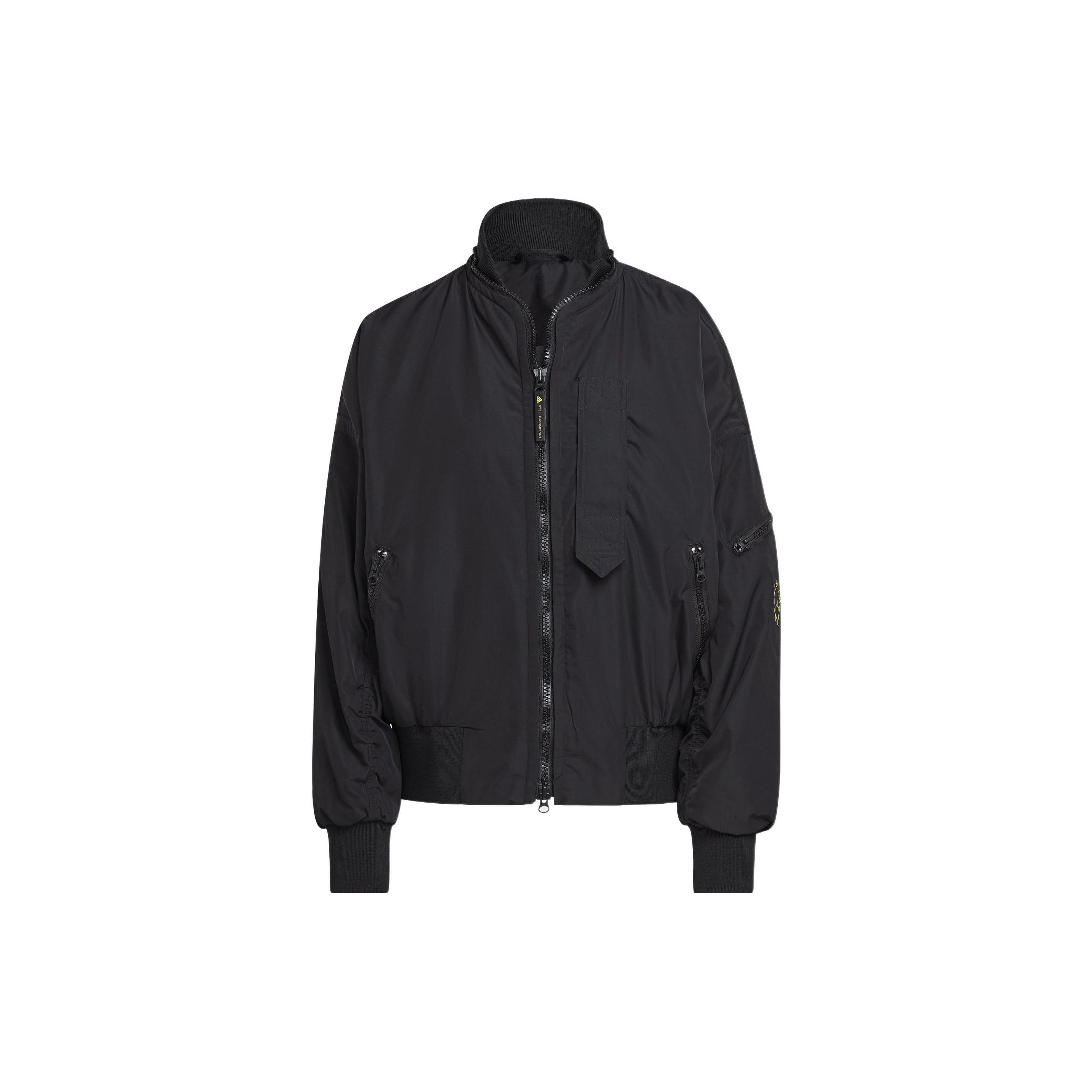 (WMNS) adidas by Stella McCartney Woven Bomber Jacket Asia Sizing  Black  Women s HG6887 S
