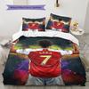 Bukayo Saka player Bedding Quilt Set Quilt Cover Pillowcase Home Decoration Birthday Gift (1 * duvet cover + 2 * pillowcase, without core)