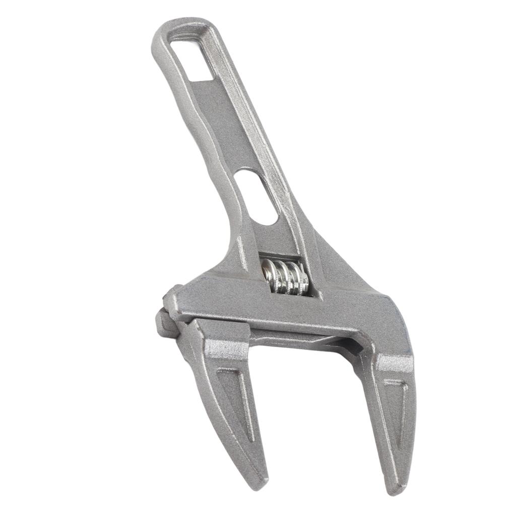 Wrench Bathroom Wrench Aluminum Adjustable Large Opening Wrench for Bathroom Basin Drain Repair Tools 6‑68mm Clamping Range