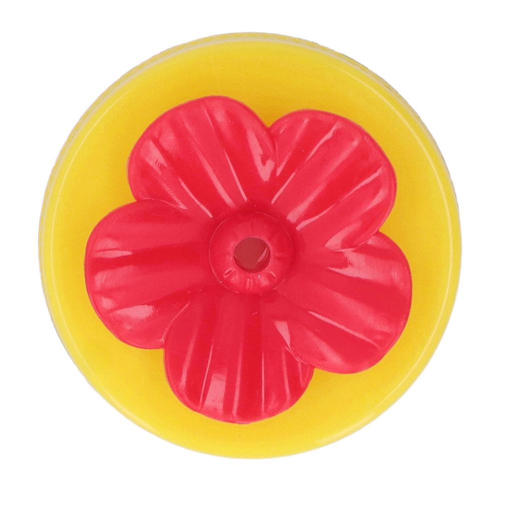 Handgehaltener Kolibri-Futterspender Mini-Blume Handgehaltene Outdoor-Kolibri-Fütterungswerkzeuge Gelb