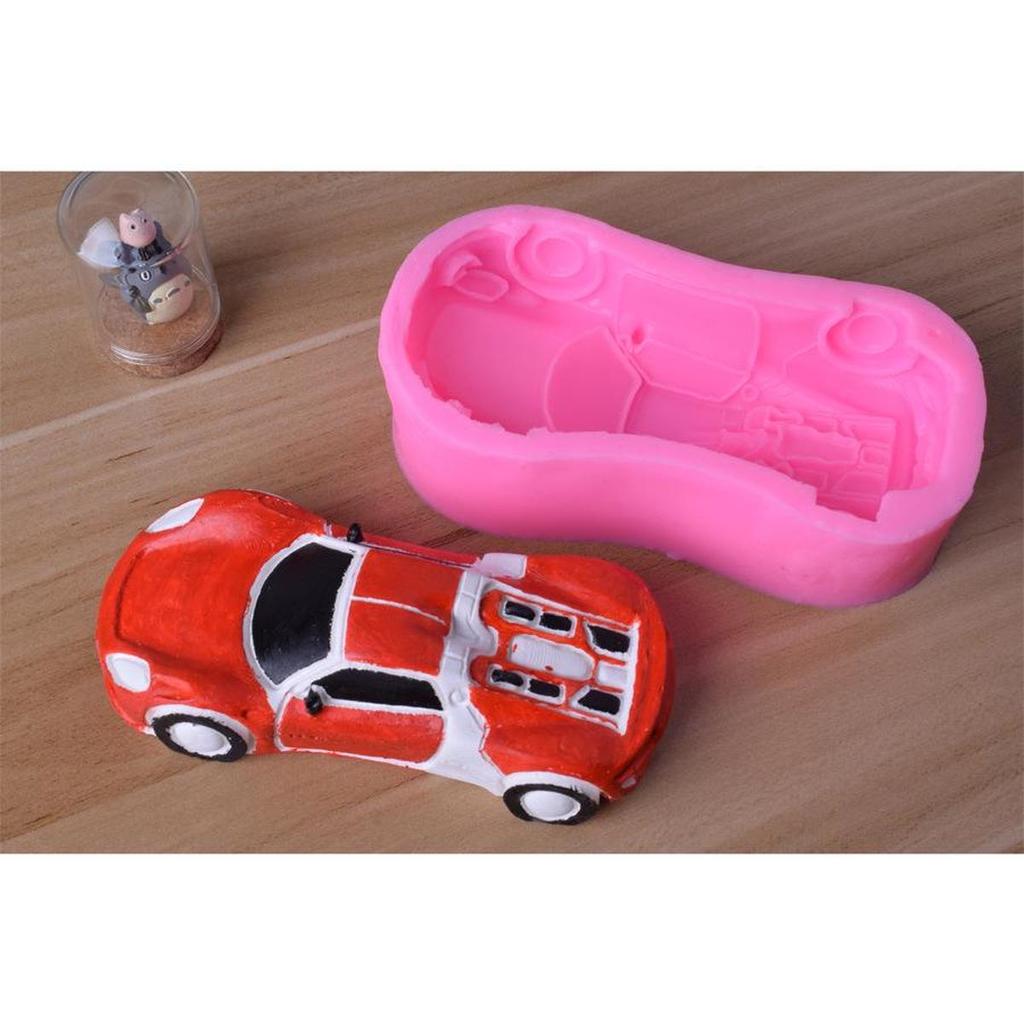 Car Sports Car Creative Cake Silicone Fondant Ice Cream Handmade Soap Aromatherapy Ornaments Mold