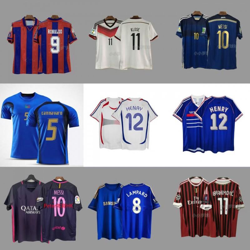 Retro Football Jerseys Vintage Soccer Shirts Men Women Sports Training Cycling Wear