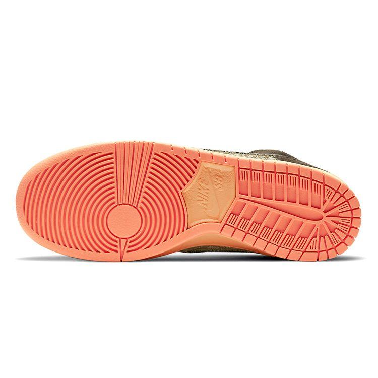 Conceitos x Nike Dunk High Pro SB TurDUNKen Tênis Unissex Castanho Rattan Paraquedas-Bege DC6887-200