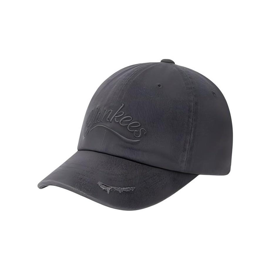 MLB Cotton Baseball Caps Unisex Dark Gray Fashion 3ACPVL64N-50CGS F темно-серого