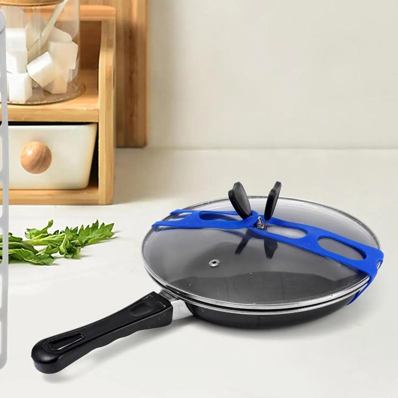 54cm Reusable Silicone Elastic Band Lid Straps for Pot Lid Holder Lunch Box Strap Elastic Bands Outdoor Tableware Storage Tools