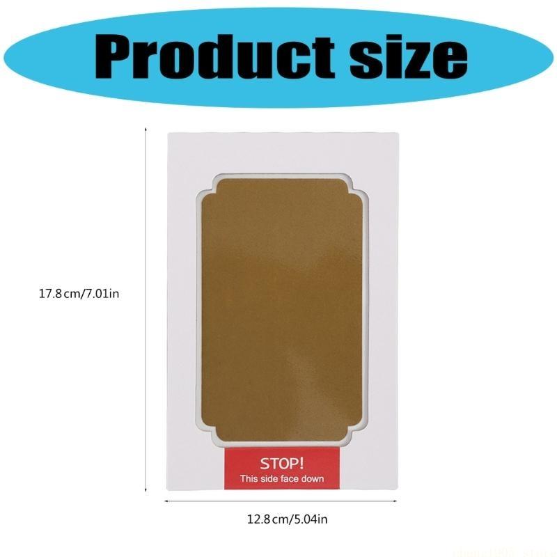QX2E 5x7Inch Inkless Print Large Pad For Infant Baby Feet Hand Pet Claws Printing Scrapbooking and Photo Album
