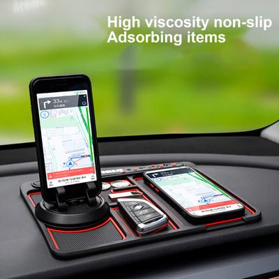 Antislipkussen Multifunctioneel Slijtvast 4-in-1 PVC antisliptelefoonkussen voor auto's