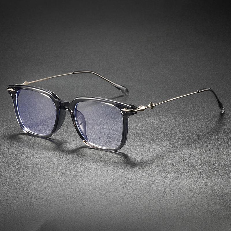 Men's and Women's Fashionable Blue Light Blocking Glasses Square Oversized Fashion Glasses High-Definition Computer Glasses