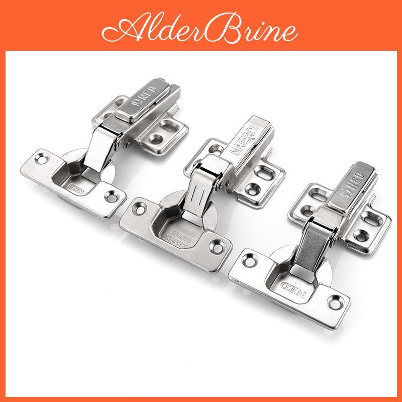 Naierdi Iron Rustless Hinge 2pcs Cabinet Cupboard Kitchen Universal Door Hinges Hardware