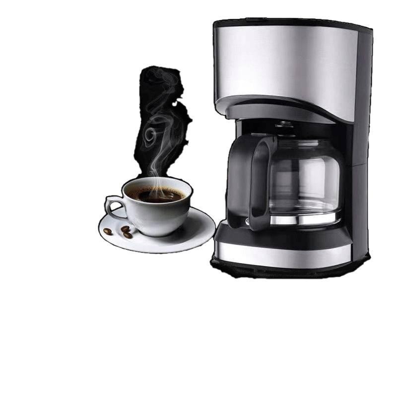 Compact Automatic Drip Coffee Maker with Keep Warm Function for Home and Office Use