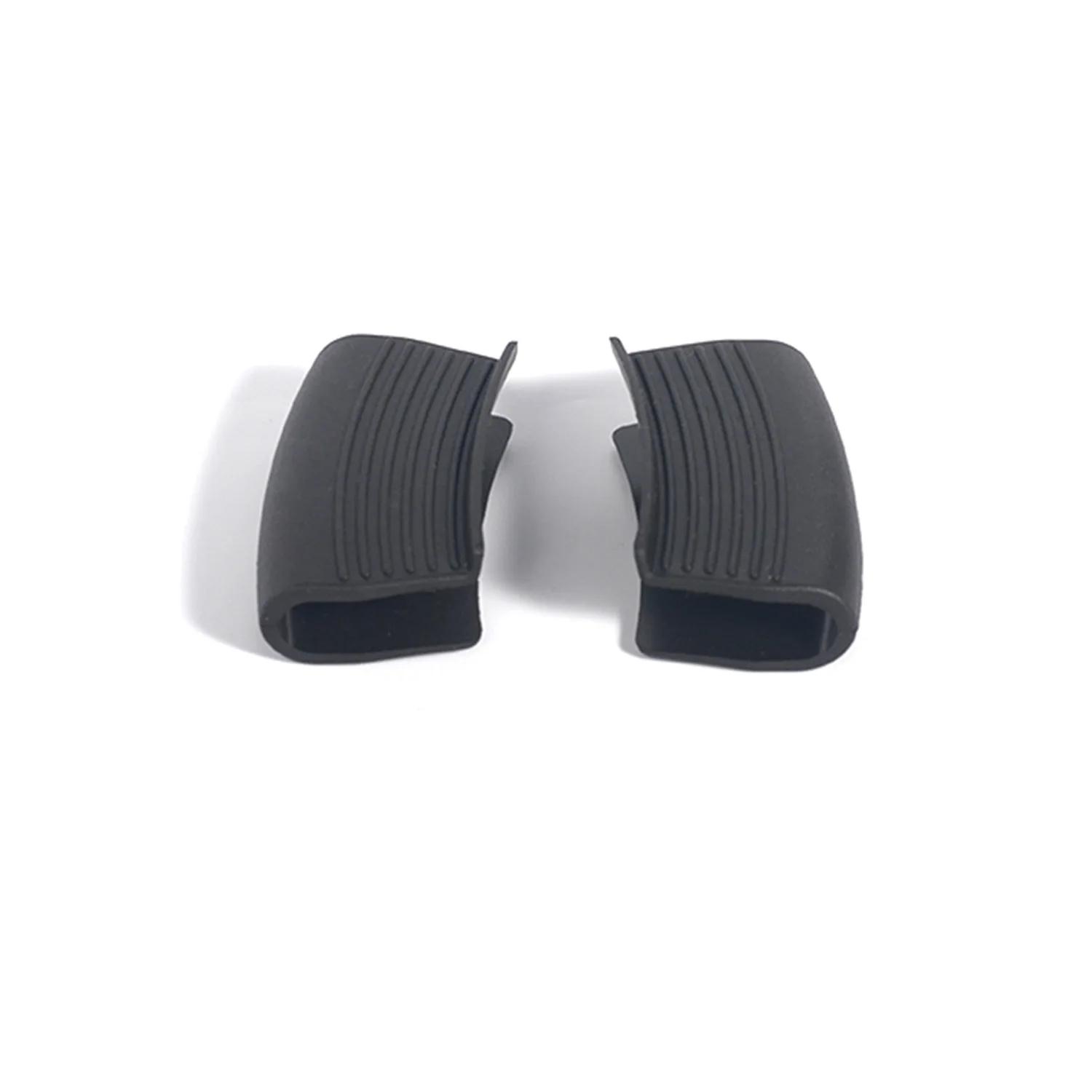 

2pcs Pot Handle Silicone Grip Pads Silicone Grey and Off-White Environmentally Friendly Material Heat Insulation and Non-Slip чорний