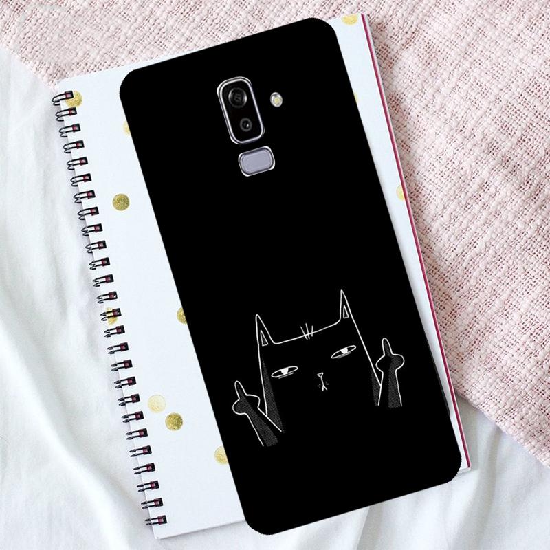 Lustige Süße Katze Linienkunst Hülle Für Samsung Galaxy M16 M32 M52 M14 M54 M13 M33 M53 M56 M36 M31 M11 M12 M35 M55 M15 M06
