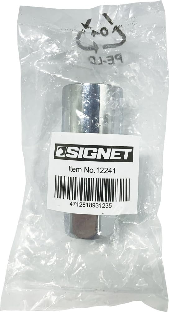 SIGNET Drive Plug 21mm Hex 65mm Overall Item 12241 3/8" Clip-Type Socket, Size, Length, No.