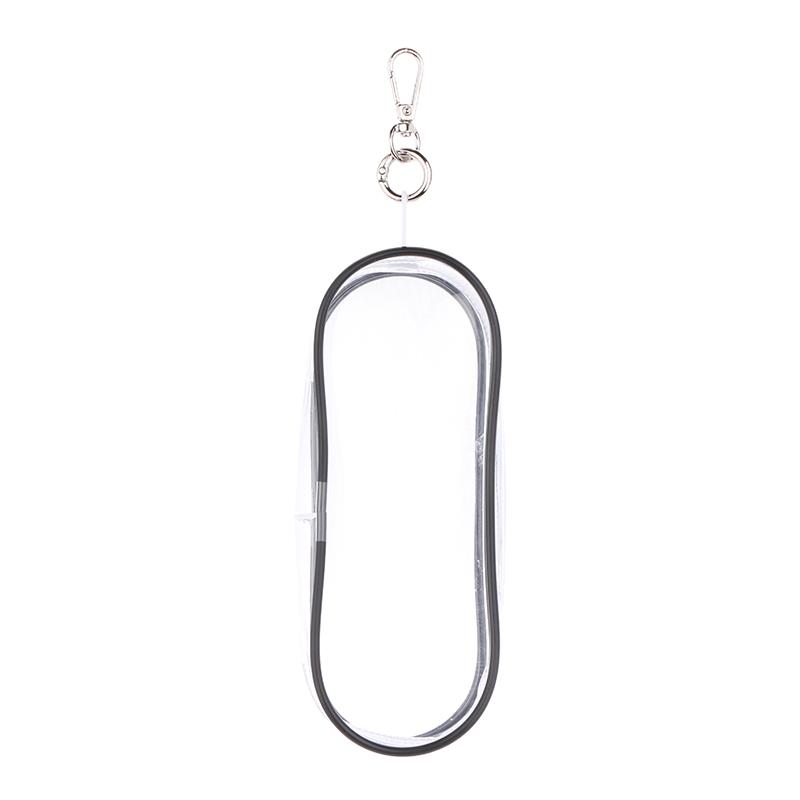 Creative Clear Outdoor Bag For Cartoon Plush Dolls Toys Transparent Mini Doll Pouch For Keychain Doll Anime Figure Storage Case