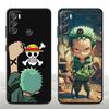 Cartoon One Piece Collage Zoro Case for Motorola Moto G52 G60 G51 G73 G32 G50 G72 G60s G53 G30 Edge 20 Pro 30 Lite G71 G22
