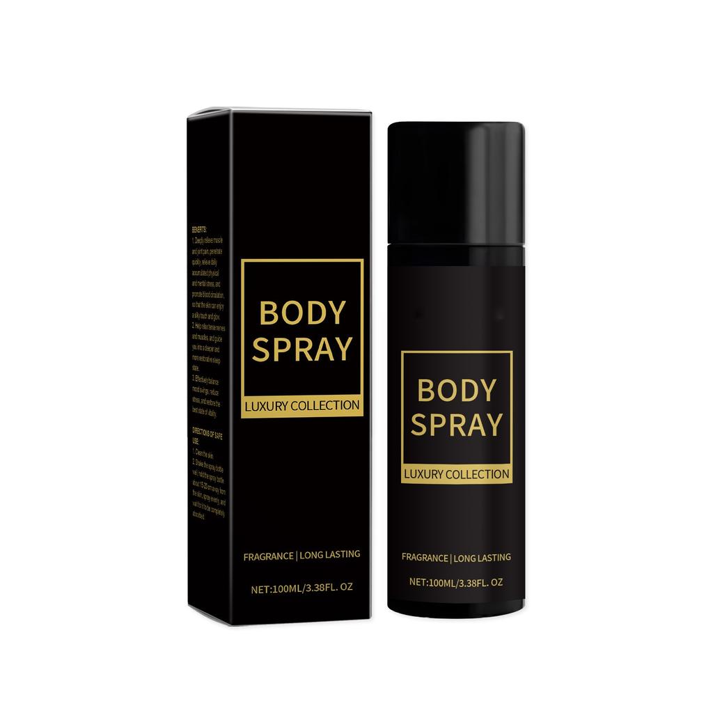 Men's Body Spray, Long-lasting Light Perfume, Fresh Perfume, Neck And Wrist, Mild, Portable And Portable Perfume(100ml)
