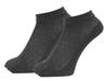 Ankle Mesh Sneaker Socks with Set of (PAX-ASIAN) Men's Socks, Cotton-Linen, Five-Toe, Heel, Black, 2, #595