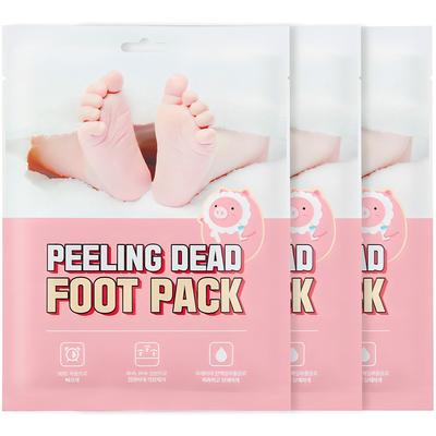 Me Factory Peeling Dead Foot Care Pack, 1 confezione, 3 confezioni, 40 g