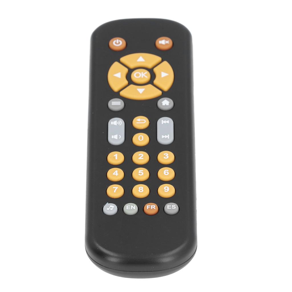 Baby TV Remote Control Toy with Music Early Educational Safe Fun Simulated Baby Remote Controller