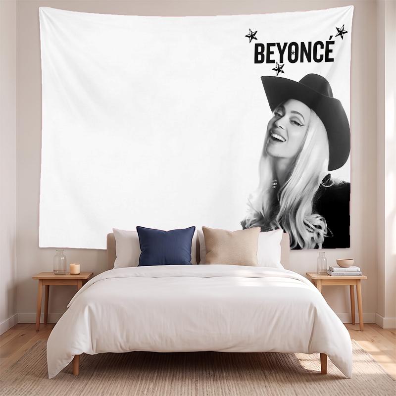 Beyoncé (1) Kunst Væghængt Gobelin til Hjemmet Soveværelse Stue Indretning Fantastisk Gaveidé