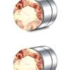 2-12 Stück Einfache Magnetische Nasenstecker-Ohrringe aus Edelstahl, 3 mm Nicht durchbohrte Körperschmuck für Männer und Frauen