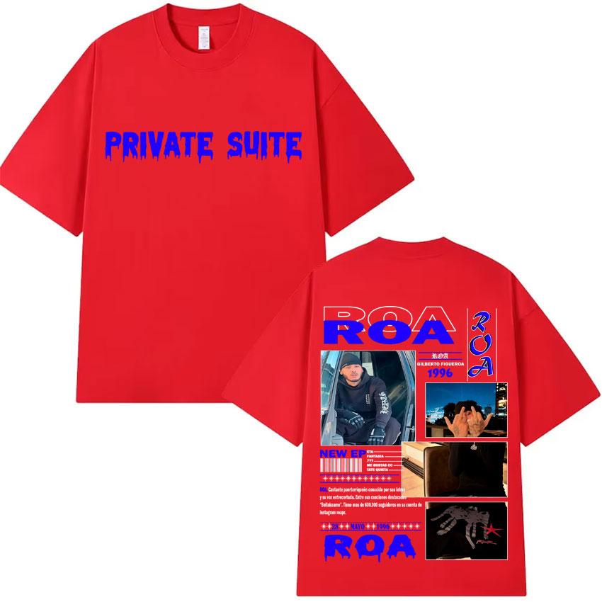 Rapper Camiseta De Roa Album 2025 Graphics T Shirt Hipster Mens Harajuku Pop Tshirt Summer Oversized Cotton Tee Shirt Streetwear S