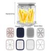 Manual French Fries Cutter Hand Press Fruit Slicer Household Vegetable Dicer  Cooking