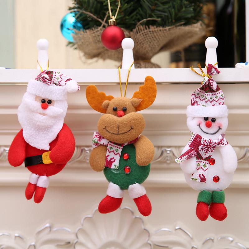 Charming Holiday Decoration Santa Claus Hanging Ornament For Christmas Tree Use