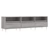 VidaXL Meuble TV sonoma gris 150x30x44,5 cm bois d'ingénierie 831274