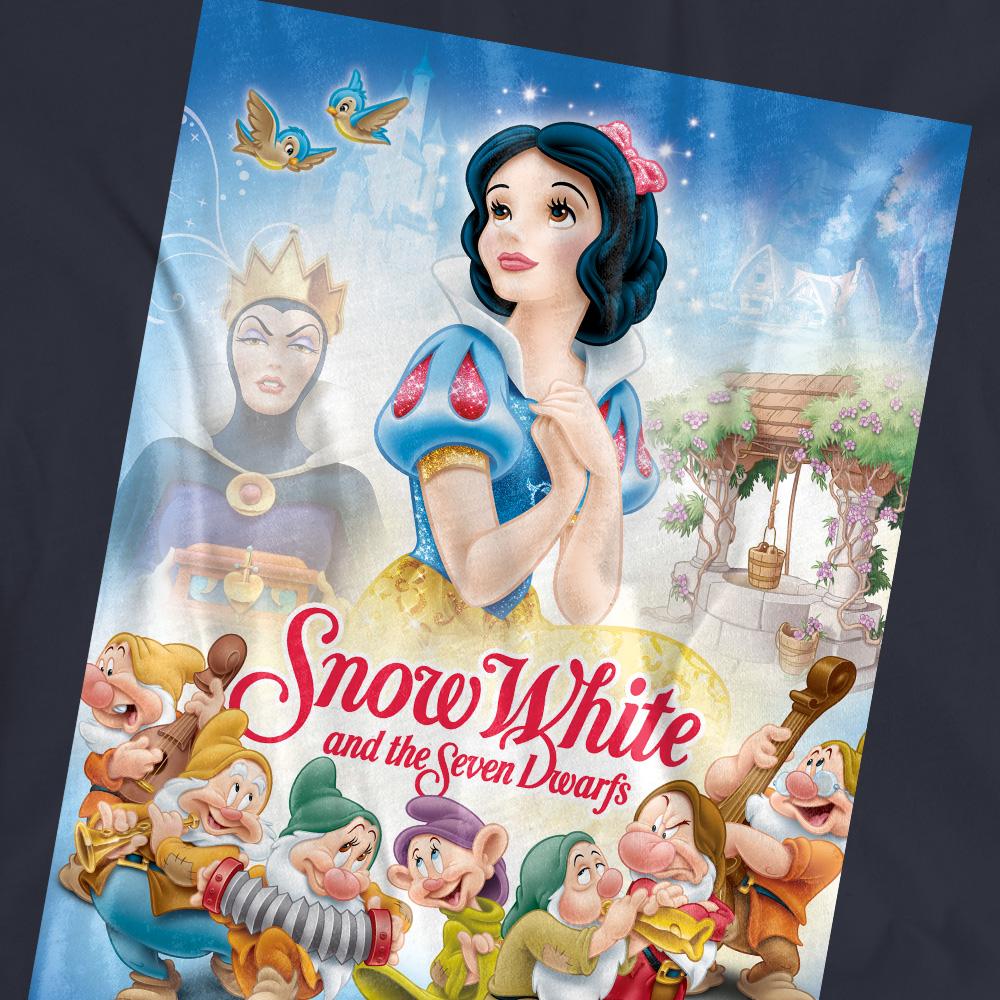Snow White Womens/Ladies Modern Movie Poster T-Shirt