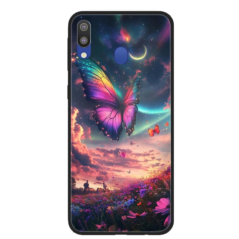 For Samsung Galaxy M20 M30 M30S Case Soft TPU Silicone Case For Samsung A40S M21 M30s M 30S M20 M30 Fashion Patterns Matte Case