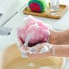 Colorful Fruit Shower Ball Mesh Cartoon Scrubber Ball Fruit Shape Bath Sponge  Body Skin Care