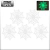 1-20PCS Halloween Coasters Pumpkin Spider Web Design Heat Resistant Non Slip Easy Clean Drink Coasters for Home Party Decoration
