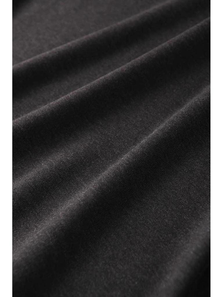 2025 Autumn/Winter Women's High-Quality Woolen A-Line High-Waisted Long Skirt