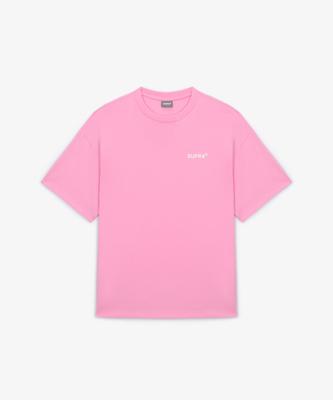 SUPRA Back Big Logo Short Sleeve T-Shirt (Pink)