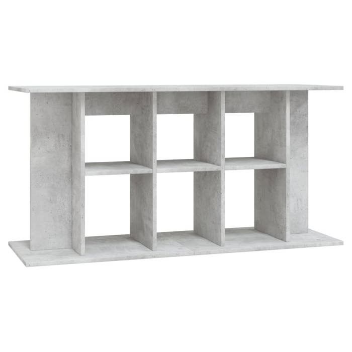 VidaXL Aquarium Stand Concrete Grey 120x40x60 Cm Engineered Wood 833595