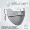 Ice Silk Sun Protections Mask For Women UV Protections Full Face-Cover With Eye Corner Guard Breathable Design