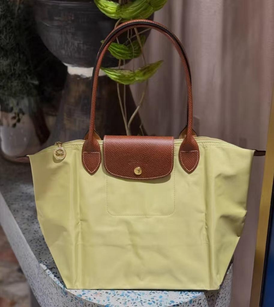 Longxiang Classic Nylon Dumpling Bag Large Capacity Tote Bag Shoulder Messenger Bag Foldable Fashion Commuter Women's Bag