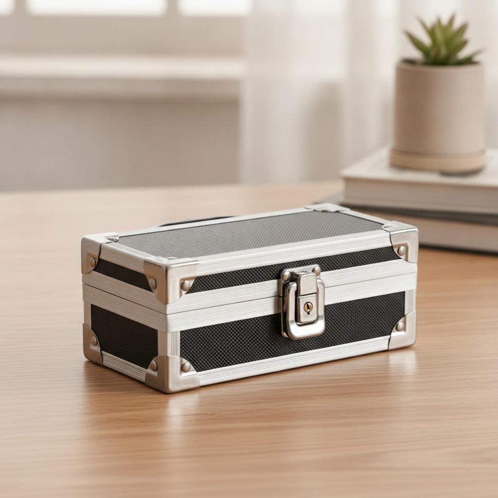 Single-Compartment Storage Case with Foam Cushioned Sturdy for Workshop