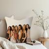 Korea Kpop Band K-Katseye Cushion Cover Inches Farmhouse Decor Home Throw Pillow Covers for Couch Decorations