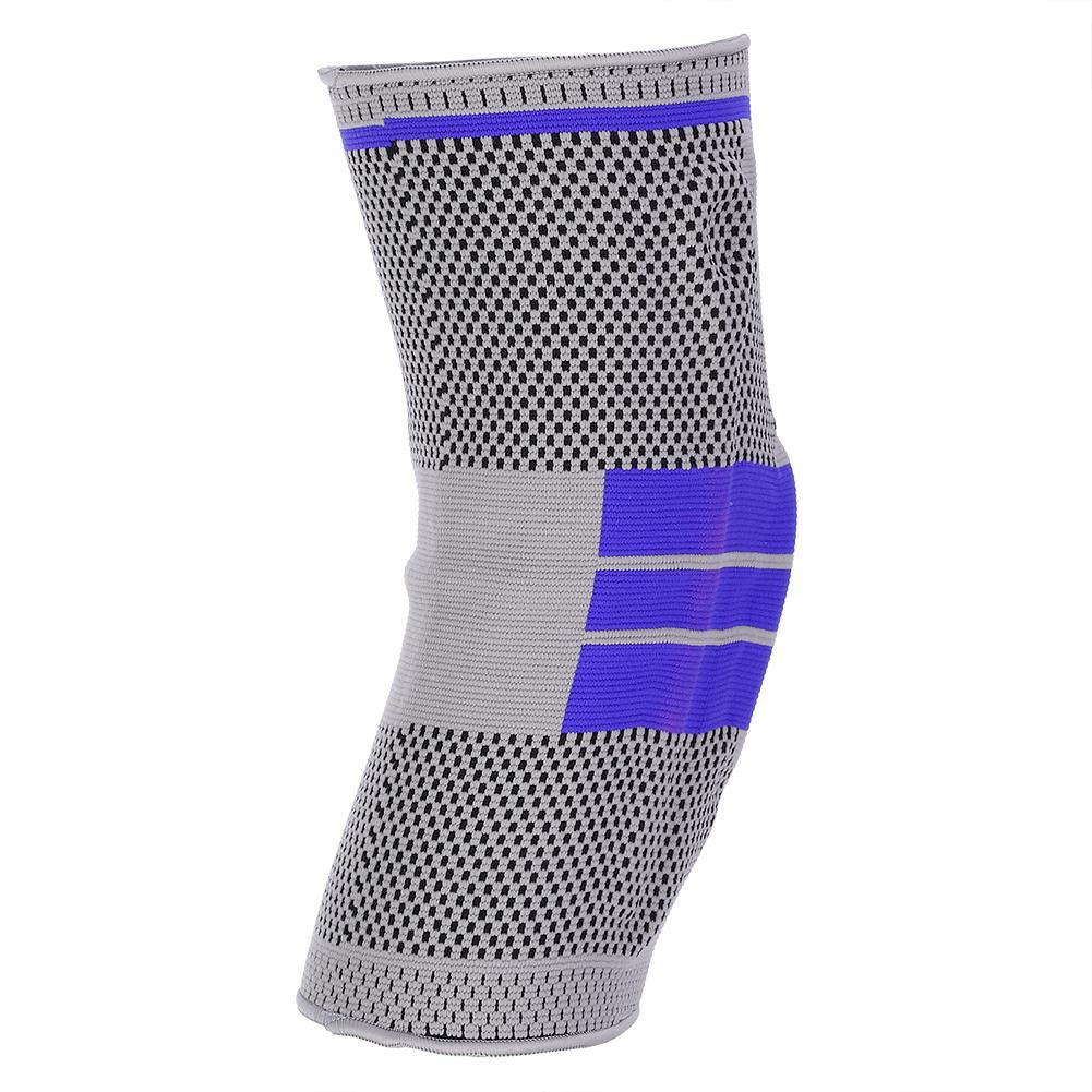 Summer Unisex Thin Ball Games Sports Kneecap Cycling Fitness Patella Protective Gear dark blue